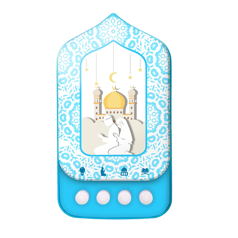 Islamic Muslim Gift Zikir & Ruqyah Plug in 24 Hours Auto Play 64 Surahs Wall Plugged Smart Quran Speaker with LED Light