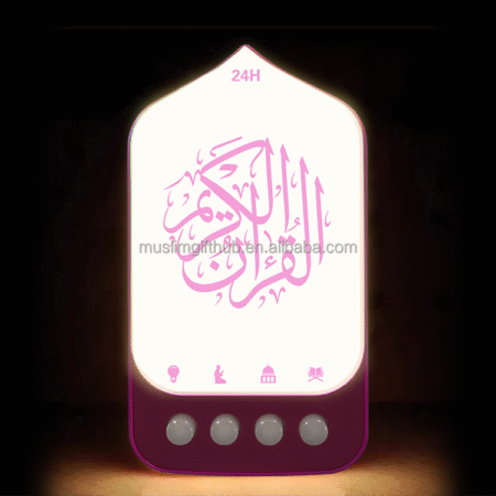 Muslim Islamic Kids Toys Elektronik Plug in Surah Zk90B Quran Audio Player Smart Wall Plug Quran Speaker