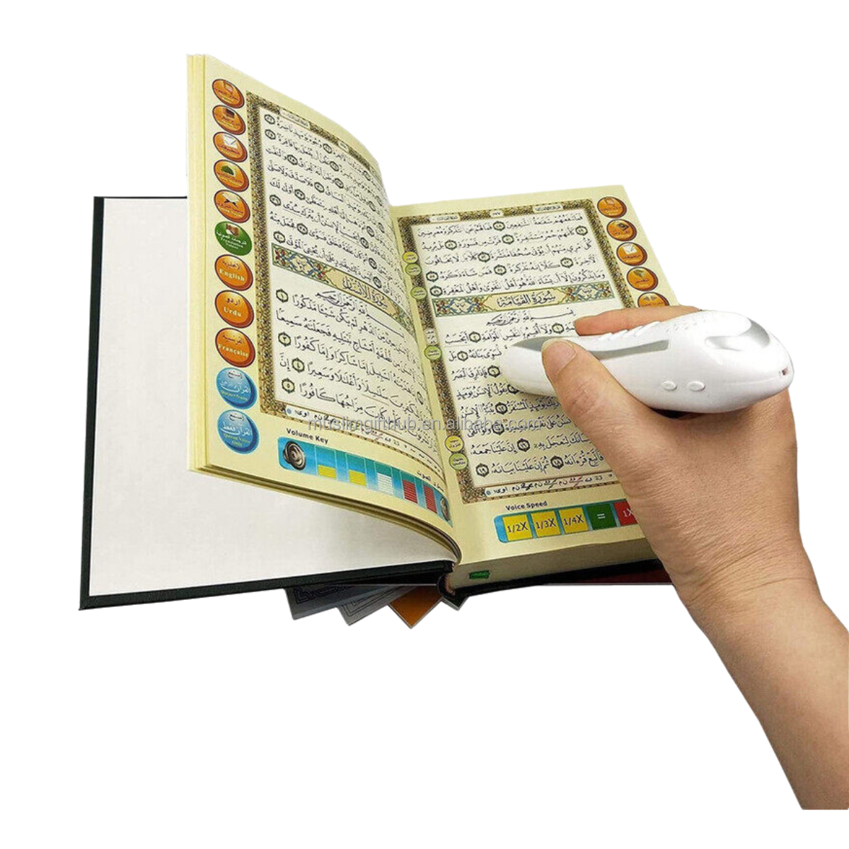 Spare A2 Size Digital Wala Quran Pen Reader M-9B Word-By-Word Pen of Saint Talking Pen for the Holy Quran 16Gb - Image 7