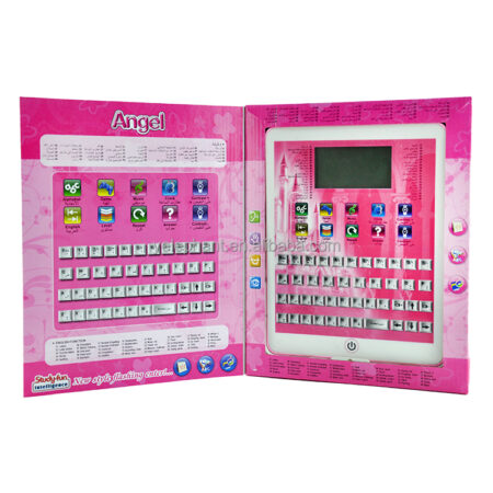 Kids Electric Led Screen English Arabic Study Learning Machine Educational Computer Pad Tablet Toy for Kids