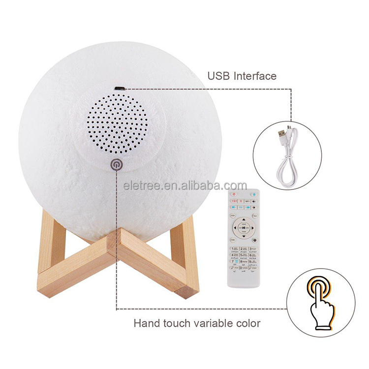 Islamic Gift Long Moon Lamp Quran Speaker Koran Lamp App Control Mp3Led Radio Al Quran Player Oud Burner With Quran Reading - Image 6