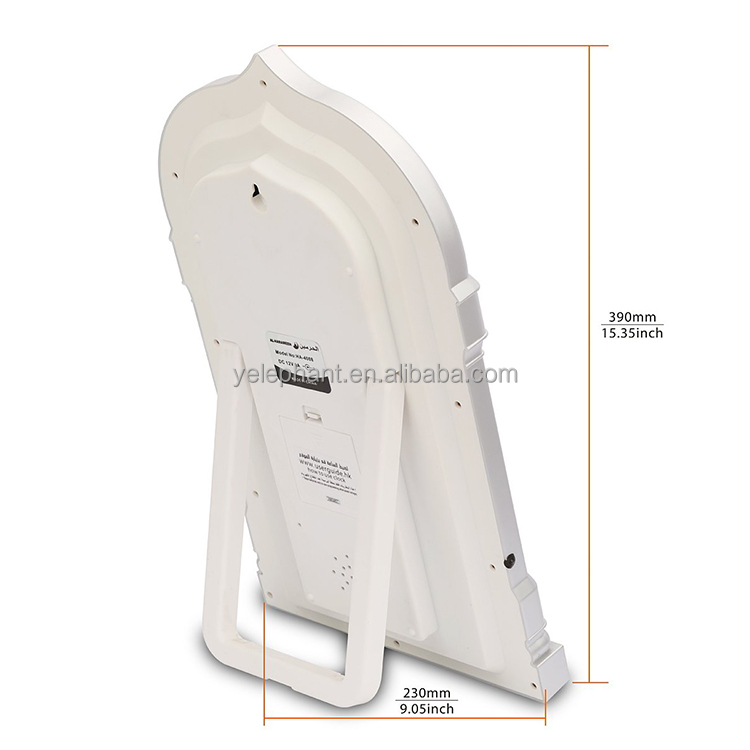 HA-4008 Pakistan Mosque Electronic Pray Prayer Namaz Watch Sore Led Azaan Alarm Wall Azan Clock Quran Speaker - Image 7