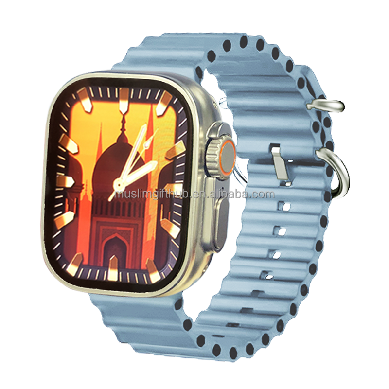 Muslim Automatic Qibla LS9 Direction Azan Wrist Watch Hajj & Umrah Device Arabic Compass All in One Quran-watch