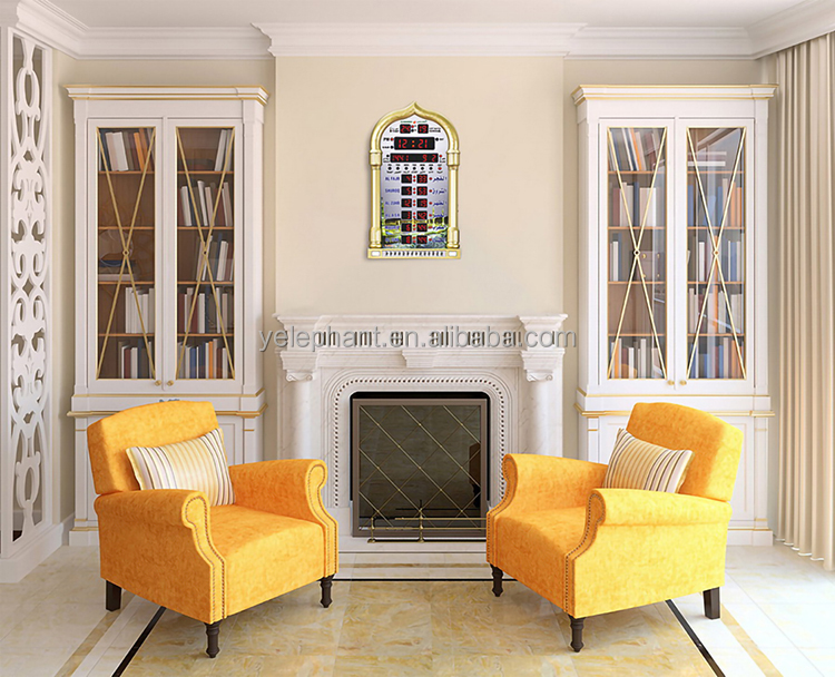 HA-4008 Pakistan Mosque Electronic Pray Prayer Namaz Watch Sore Led Azaan Alarm Wall Azan Clock Quran Speaker - Image 5