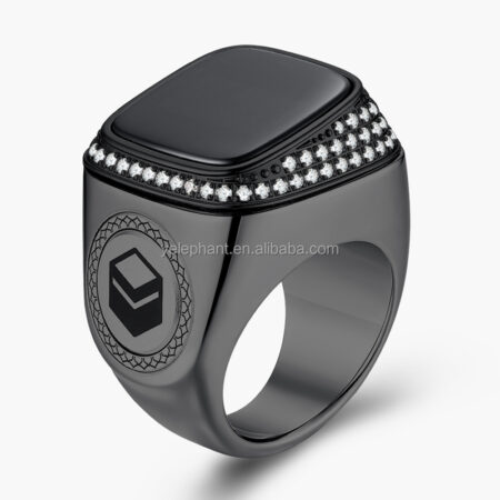 Iqibla M02 Premium Pro Jewelerry Stone Metal Electronic Waterproof Digital Finger Tasbih Tasbeeh Counter Zikir Ring