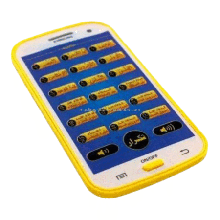 Educational Electronic Learning 18 Surahs Dua Quran Speaker Cell Phone Islamic Digital Mobile Quran Phone for Kids