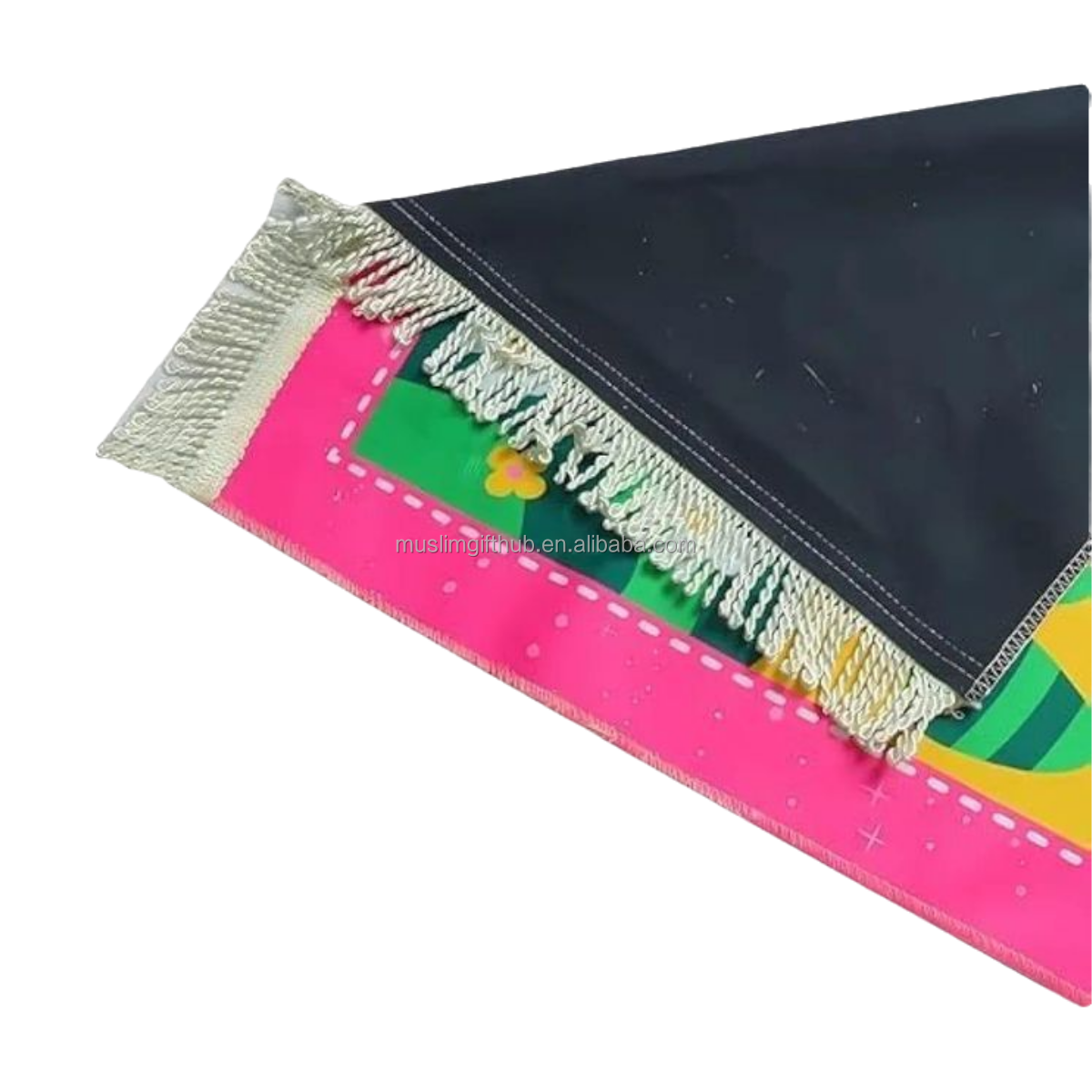 Kids Prayer Mat Ramadan Gift Portable Special Design Money Box Muslim Prayer Mat Gift Sets - Image 4