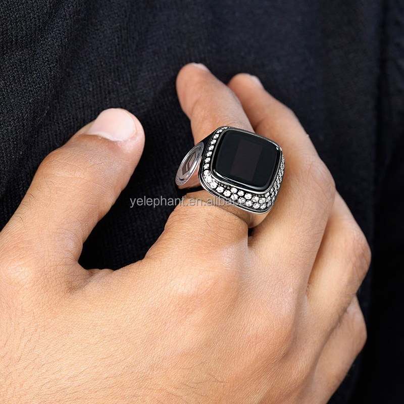 Muslim Islamic Smart Diamonds 6 Digit Zikir Ring Digital Tasbih 10000 Counter Gift Tasbih Digital Tally Counter With Led - Image 4