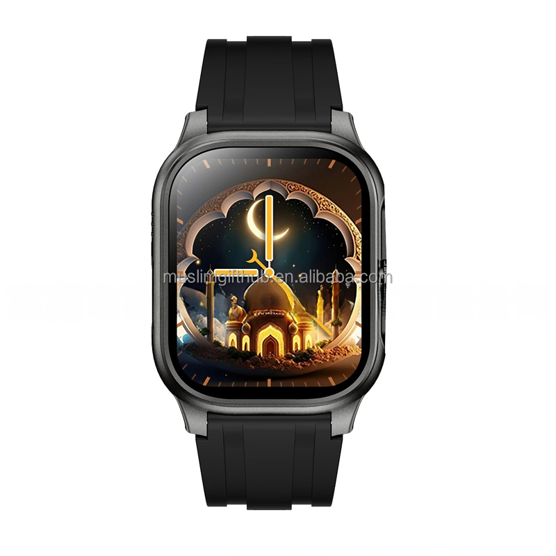 M77 Max Muslim Smart Wrist Recharge Connected Adane Calendar Prayer Time Arabic Dial Read Quran Watch - Image 7