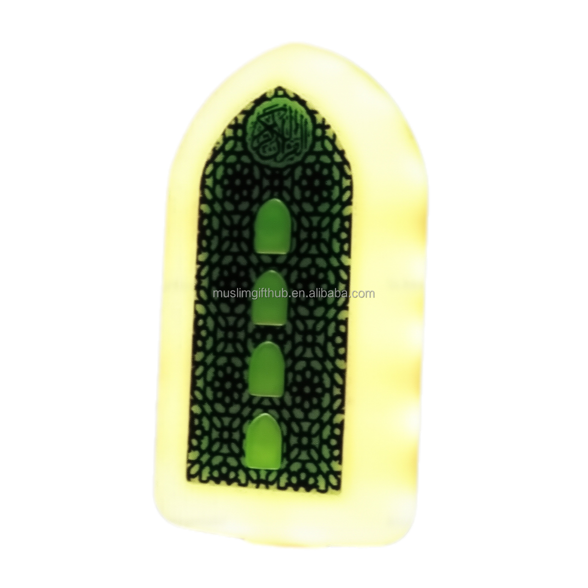 Islamic Product Manufacturer Mini Digital Automatic Azan Clock Al Quran Sepaker with Plug Quran Player