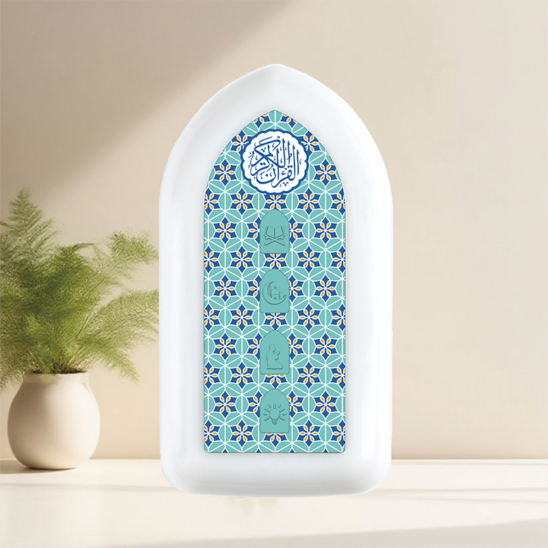 64 Quran Surah Speaker 3 Ruqyah 25 Rizik Ayaht Zikir Plug in & Play With LED Light 24 Hours Non Stop Play - Image 2